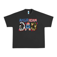 Pigment Black American dad Urban Heavy Tee - AdoDesignShop