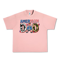Salmon American dad Urban Heavy Tee - AdoDesignShop