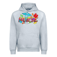 Heather Grey Autism Nurse Urban Hoodie - NancyCooperArtShop