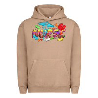 Pigment Burro Autism Nurse Urban Hoodie - NancyCooperArtShop
