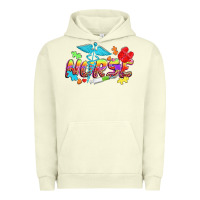 Pigment Pistachio Autism Nurse Urban Hoodie - NancyCooperArtShop