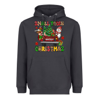 Smoke Christmas Santa and reindeer truck Heavyweight Hoodie - MaliasSmallBusiness