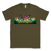 Army Green home sweet home libbey glass Classic Tee - BundleAndBundleShop