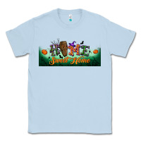 Dusty Blue home sweet home libbey glass Classic Tee - BundleAndBundleShop