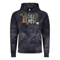 Cloud Black hello summer Vintage Hoodie - SublimationCraftShop