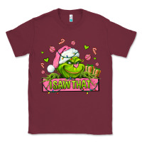 Burgundy christmas characters  i+saw+that+ Classic Tee - AdoDesignShop