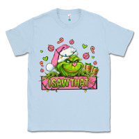 Dusty Blue christmas characters  i+saw+that+ Classic Tee - AdoDesignShop