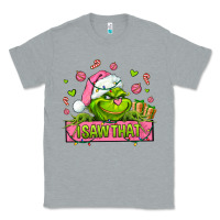 Heather Grey christmas characters  i+saw+that+ Classic Tee - AdoDesignShop