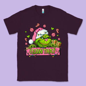 Christmas Characters  I+saw+that+ Classic Tee Designed By Adodesignshop