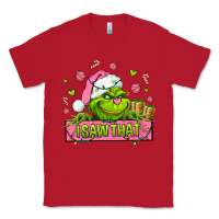 Red christmas characters  i+saw+that+ Classic Tee - AdoDesignShop