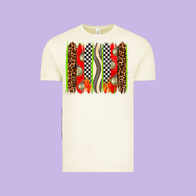 Race Brushstrokes Vintage Tee Designed By Adodesignshop