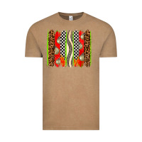 Vintage Coffee race brushstrokes Vintage Tee - AdoDesignShop