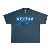 Midnight Navy autism dad Urban Heavy Tee - AdoDesignShop