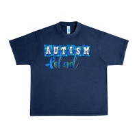 Navy autism dad Urban Heavy Tee - AdoDesignShop