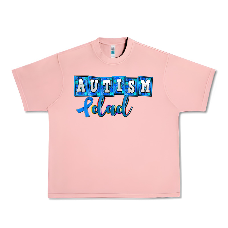 Autism Dad Urban Heavy Tee by AdoDesignShop | Teevron