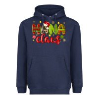 Navy nana claus Heavyweight Hoodie - MaliasSmallBusiness
