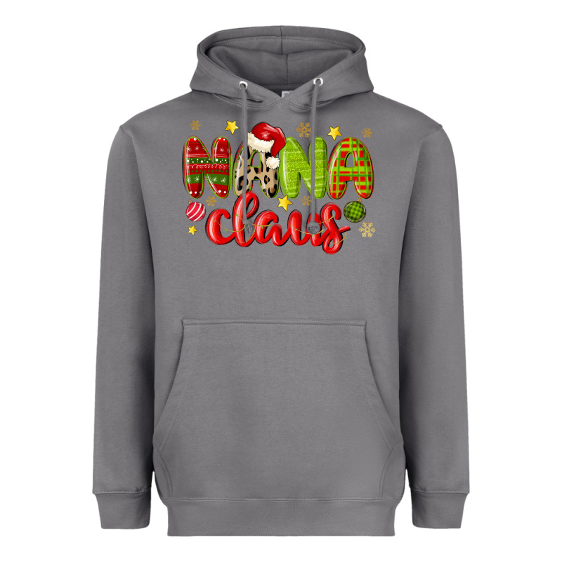 Nana Claus Heavyweight Hoodie by MaliasSmallBusiness | Teevron