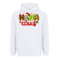 White nana claus Heavyweight Hoodie - MaliasSmallBusiness