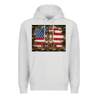 Dove Grey proud veteran veterans day Premium Hoodie - Jasminsmagicworld