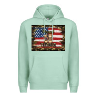 Seafoam proud veteran veterans day Premium Hoodie - Jasminsmagicworld