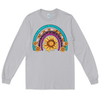 Moon Dust rainbow sunflower Long Sleeve Tee - AdoDesignShop