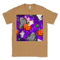 Toasted Coconut tombstone and ghosts seamless paternal Classic Tee - BundleAndBundleShop