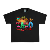 Black taco dad Urban Heavy Tee - AdoDesignShop