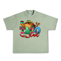 Oil Green taco dad Urban Heavy Tee - AdoDesignShop