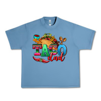 Pebble Blue taco dad Urban Heavy Tee - AdoDesignShop