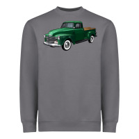 Storm western green truck right 34 view Heavyweight Sweatshirt - FaDigitalArtStudio