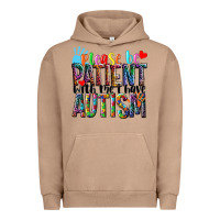 Pigment Burro Please be patient with me i have Autism Urban Hoodie - NancyCooperArtShop