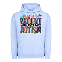 Pigment Grape Ice Please be patient with me i have Autism Urban Hoodie - NancyCooperArtShop