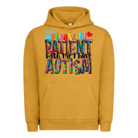 Pigment Peanut Butter Please be patient with me i have Autism Urban Hoodie - NancyCooperArtShop