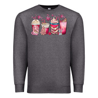 Charcoal Heather christmas debbie cake white coffee cups Premium Sweatshirt - MaliasSmallBusiness
