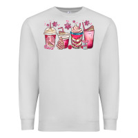 Dove Grey christmas debbie cake white coffee cups Premium Sweatshirt - MaliasSmallBusiness
