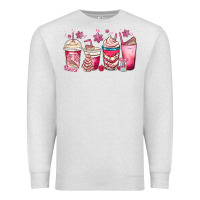 Oatmeal Heather christmas debbie cake white coffee cups Premium Sweatshirt - MaliasSmallBusiness