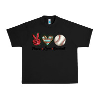 Black peace love west Urban Heavy Tee - BarkalooDesign