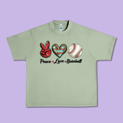 Peace Love West Urban Heavy Tee Designed By Barkaloodesign