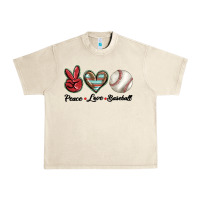 Sandshell peace love west Urban Heavy Tee - BarkalooDesign