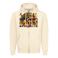 Sandshell softball mom Zipper Hoodie - Jasminsmagicworld