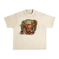 Sandshell cow Urban Heavy Tee - JahusDesignShop