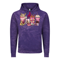Cloud Purple Girl boss coffee cups Vintage Hoodie - Zillion Design Studio