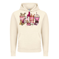 Vintage Artic Girl boss coffee cups Vintage Hoodie - Zillion Design Studio