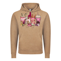 Vintage Coffee Girl boss coffee cups Vintage Hoodie - Zillion Design Studio