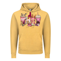 Vintage Mustard Girl boss coffee cups Vintage Hoodie - Zillion Design Studio