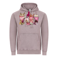 Vintage Zinc Girl boss coffee cups Vintage Hoodie - Zillion Design Studio