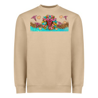 Mushroom nurse sunflower libbey glass Heavyweight Sweatshirt - HRA Design Shop