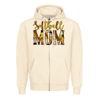 Sandshell softball mom Zipper Hoodie - Jasminsmagicworld