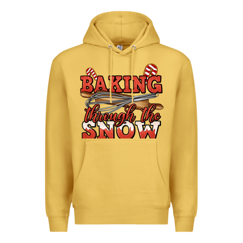 Baking Through The Snow Christmas Premium Hoodie by Jasminsmagicworld | Teevron