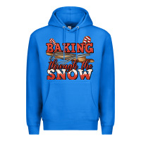 True Royal baking through the snow christmas Premium Hoodie - Jasminsmagicworld